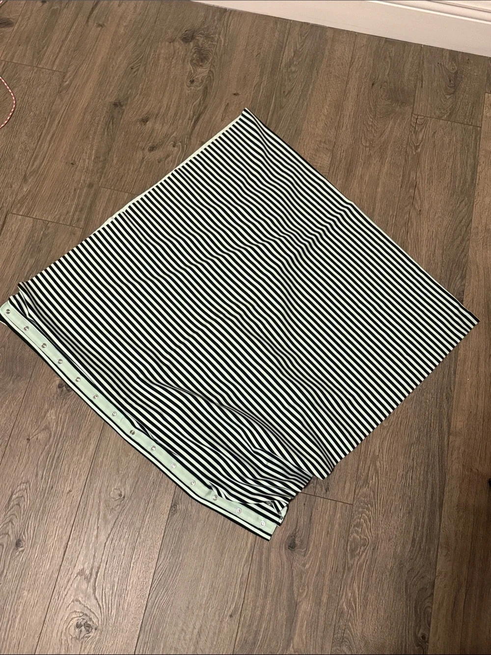 Lululemon Striped Black and mint Women's Scarf